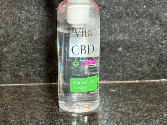 Vitamin-CBD Drink  Energy Boost  Watermelon 2 ounce