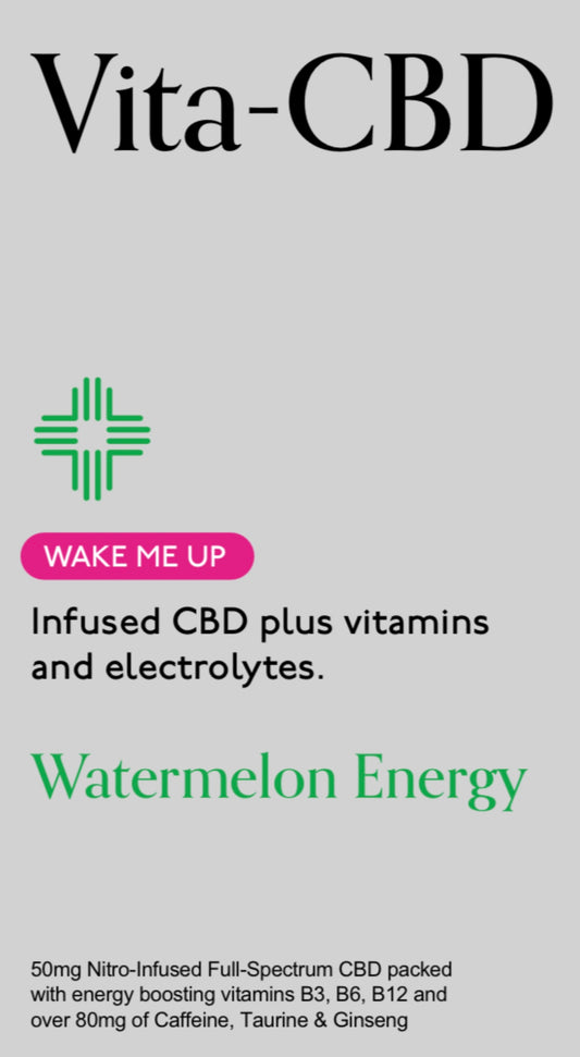 Vita-CBD Watermelon Energy Case 24 Pack